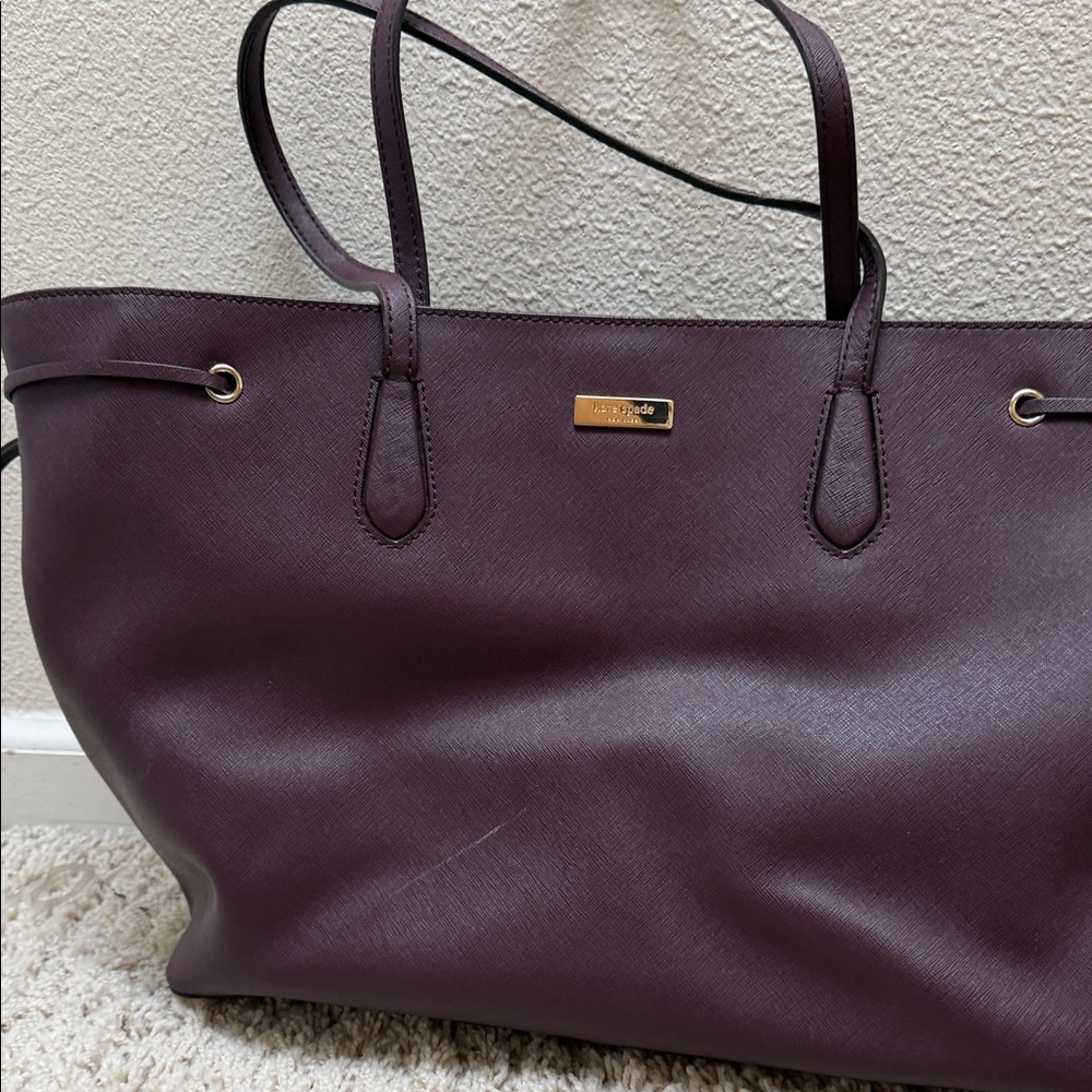Elegant Purple Tote Bag